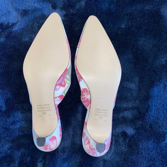 Newport News Vintage Kitten Heel Mules - Picture 2 of 3